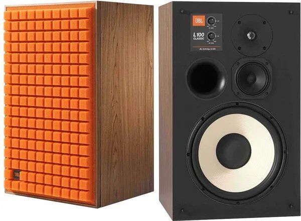 JBL L100MKII Column Speaker (Pair) - Orange
