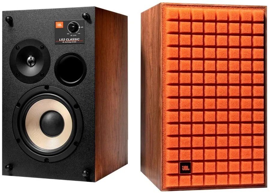 JBL L52 Classic Bookshelf Speakers (Pair) - Orange