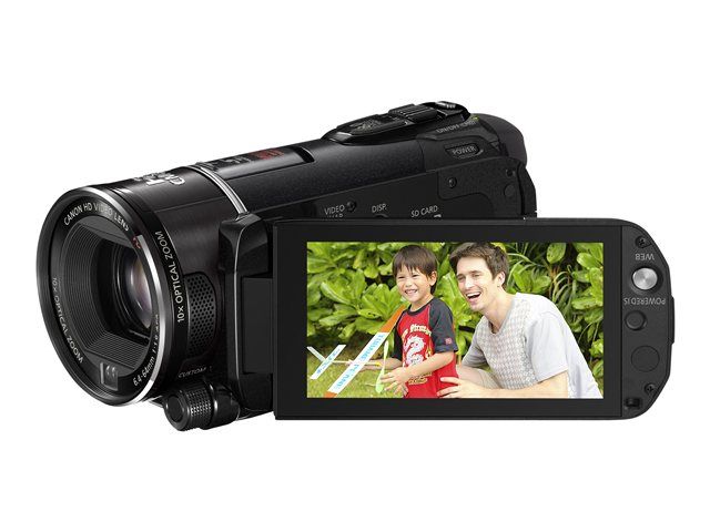 Canon LEGRIA HF S20 Camcorder - 1080p - 8.59MP - 10x Optical Zoom - 32GB Flash Memory - Black
