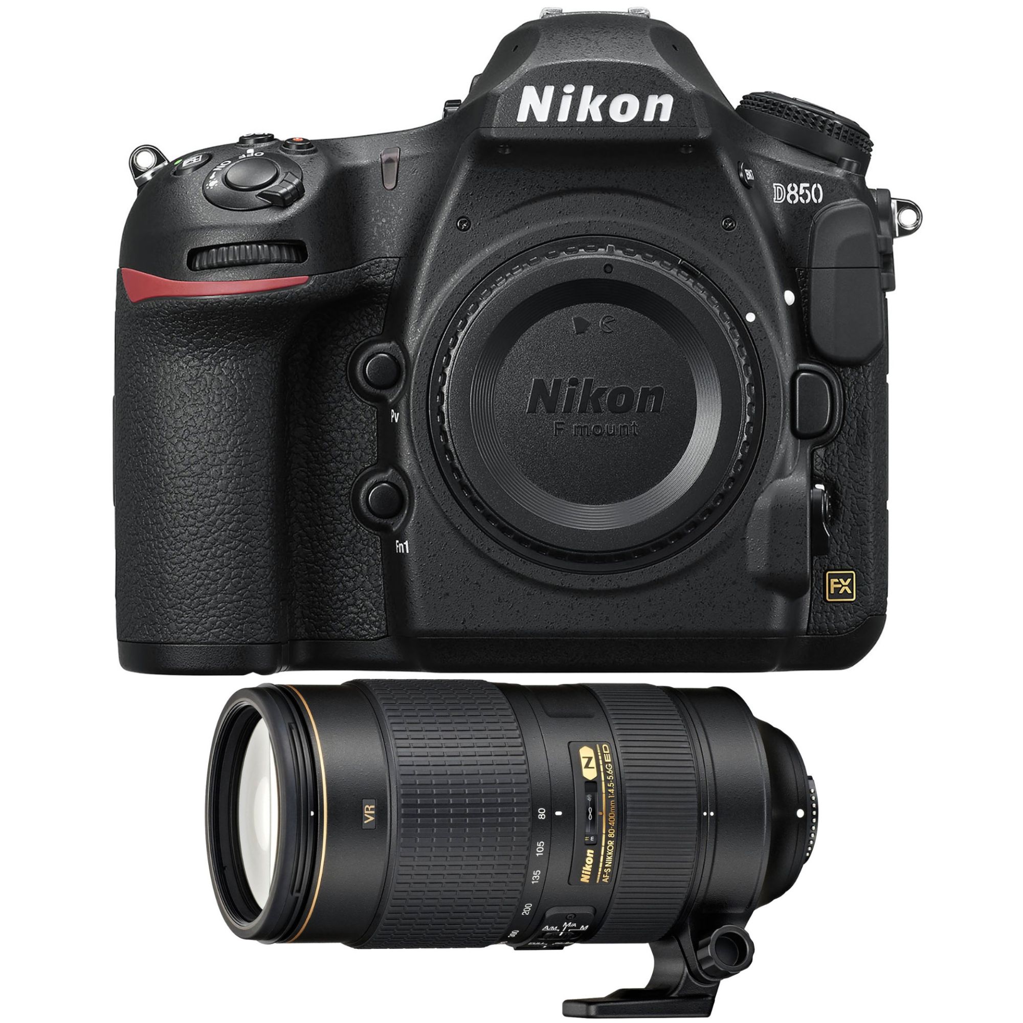 Nikon D850 with AF-S Nikkor 80-400mm Lens