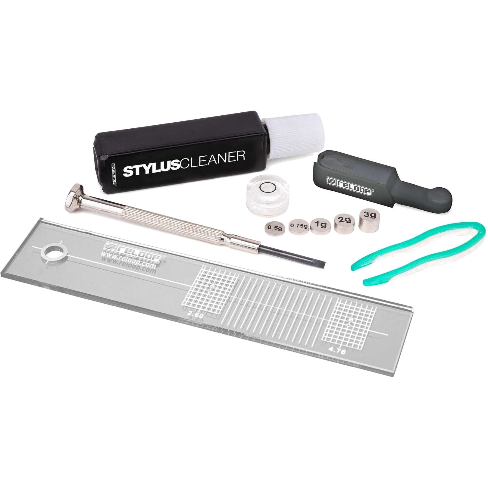 Reloop Cartridge Mount & Gauge Set