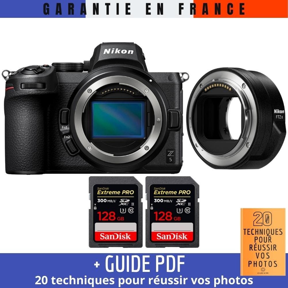 Nikon Z5 Nu + FTZ II + 2x 128GB SanDisk Extreme PRO UHS-II SDXC Cards