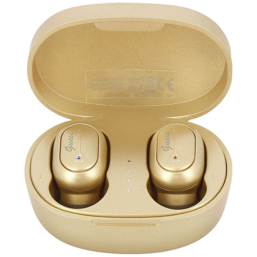 Guess Bluetooth Noise Canceling Earbuds - 12H IPX4 Gold