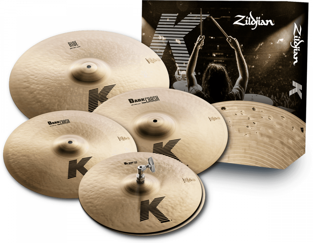 Zildjian K0800-I7 - Juego de platillos K (14', 16', 18', 20')