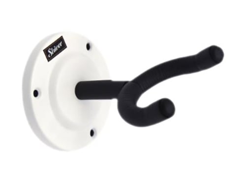 Shiver Wall-Mounted Guitar Stand - White