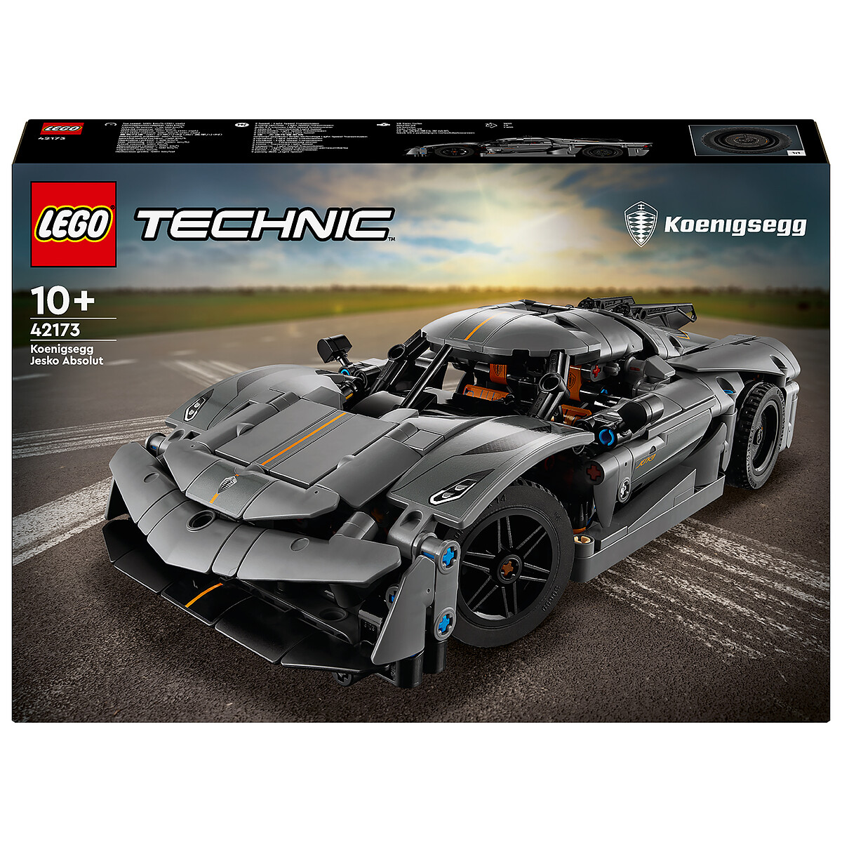 LEGO Technic Hypercar Koenigsegg Jesko Absolut Grey