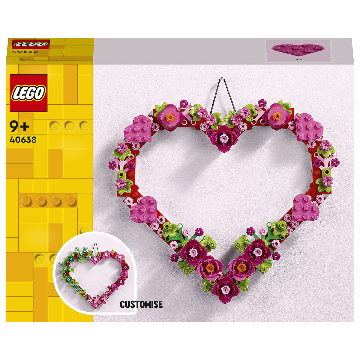 LEGO Icons Heart Decoration 40638