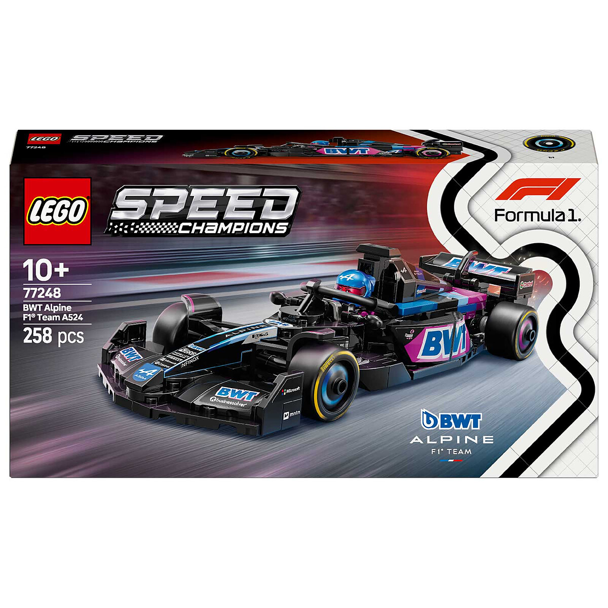 LEGO Speed Champions F1 Car BWT Alpine Team A524 (77248)