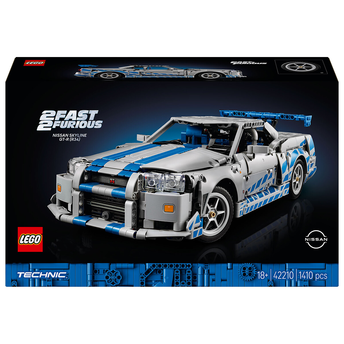 LEGO Technic Nissan Skyline GT-R (R34) Car