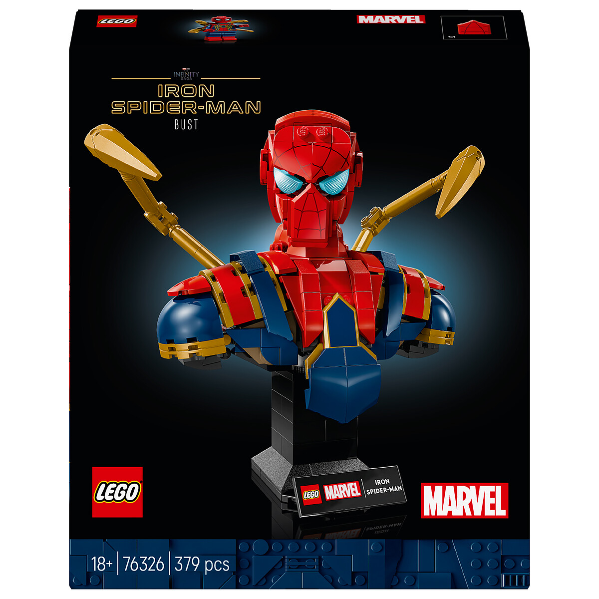 LEGO Marvel Busto de Hombre Araña de Hierro (76326)