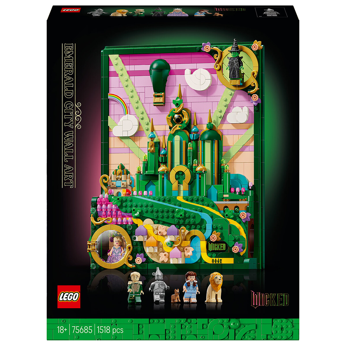 Lego Cité d'Émeraude Art Mural 75685