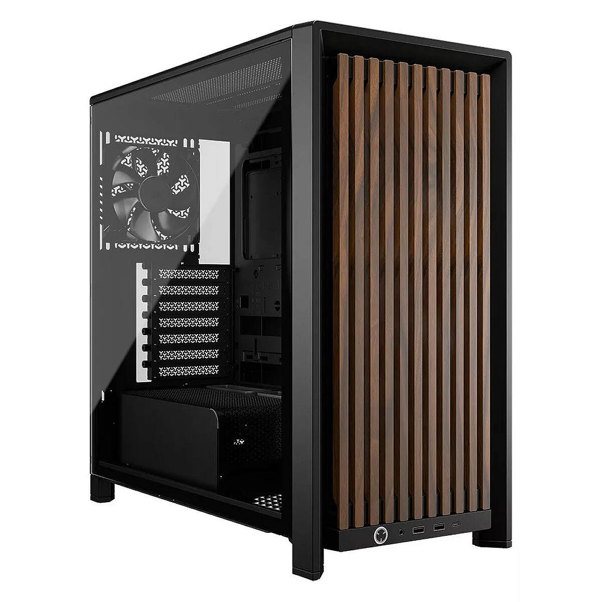 Corsair Frame 4000D RS Wood Case - Black