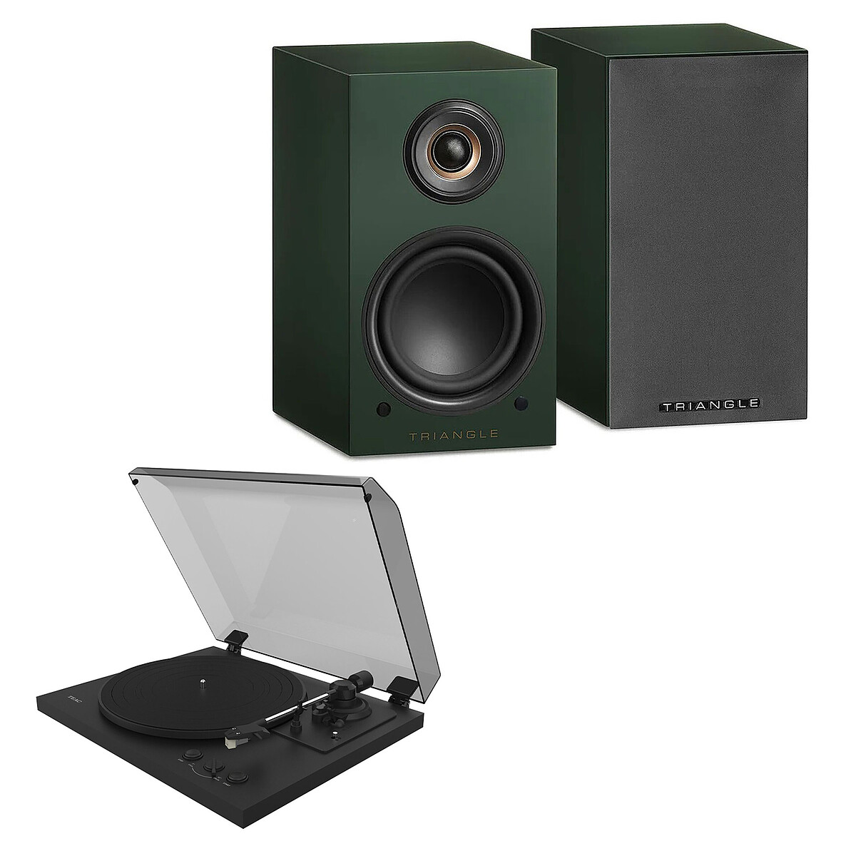 Teac Elara LN01A Wireless Hi-Fi Speaker + Automatic Vinyl Turntable TN-175