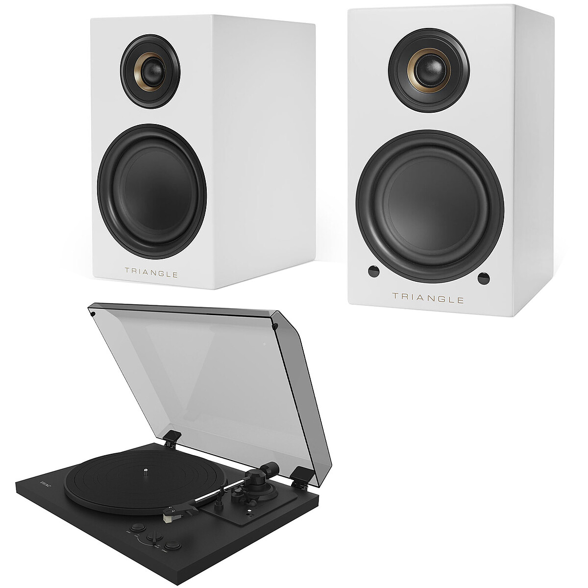 Teac Elara LN01A Bluetooth Hi-Fi Speakers + Automatic Vinyl Turntable TN-175