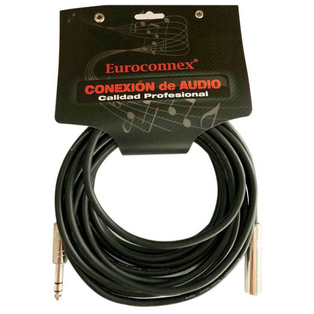 Euroconnex Stereo Cable 10m, 6.35mm jack