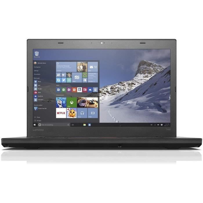 Portátil Lenovo ThinkPad T460, i5-6300U, 2.4 GHz, 16GB RAM, 256GB SSD, Windows 10 Pro (reacondicionado)