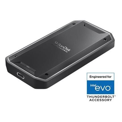 SanDisk Professional PRO-G40 - 4TB Portable SSD - USB 3.2 Gen 2/Thunderbolt 3 (USB-C)