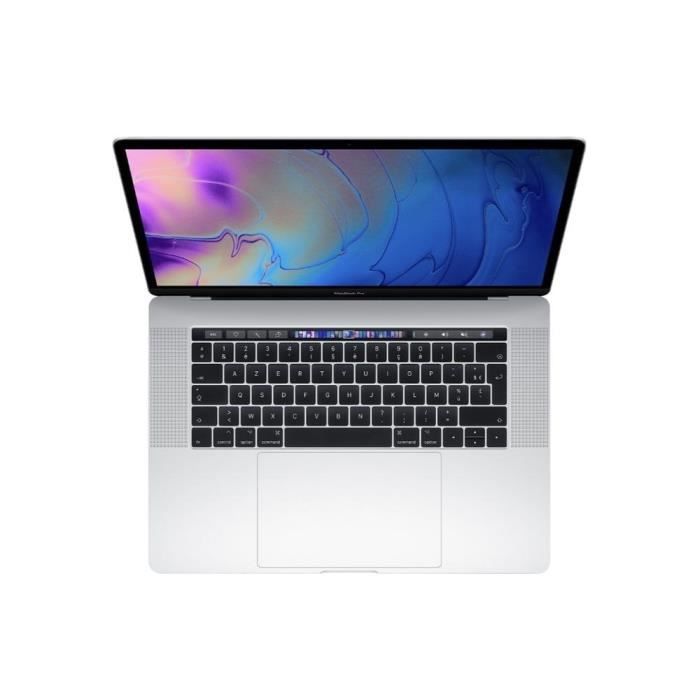 MacBook Pro Apple Retina TouchBar de 15 pulgadas, i7 de 2.6 GHz, 32GB, 512GB SSD, Plata - Restaurado - Casi nuevo