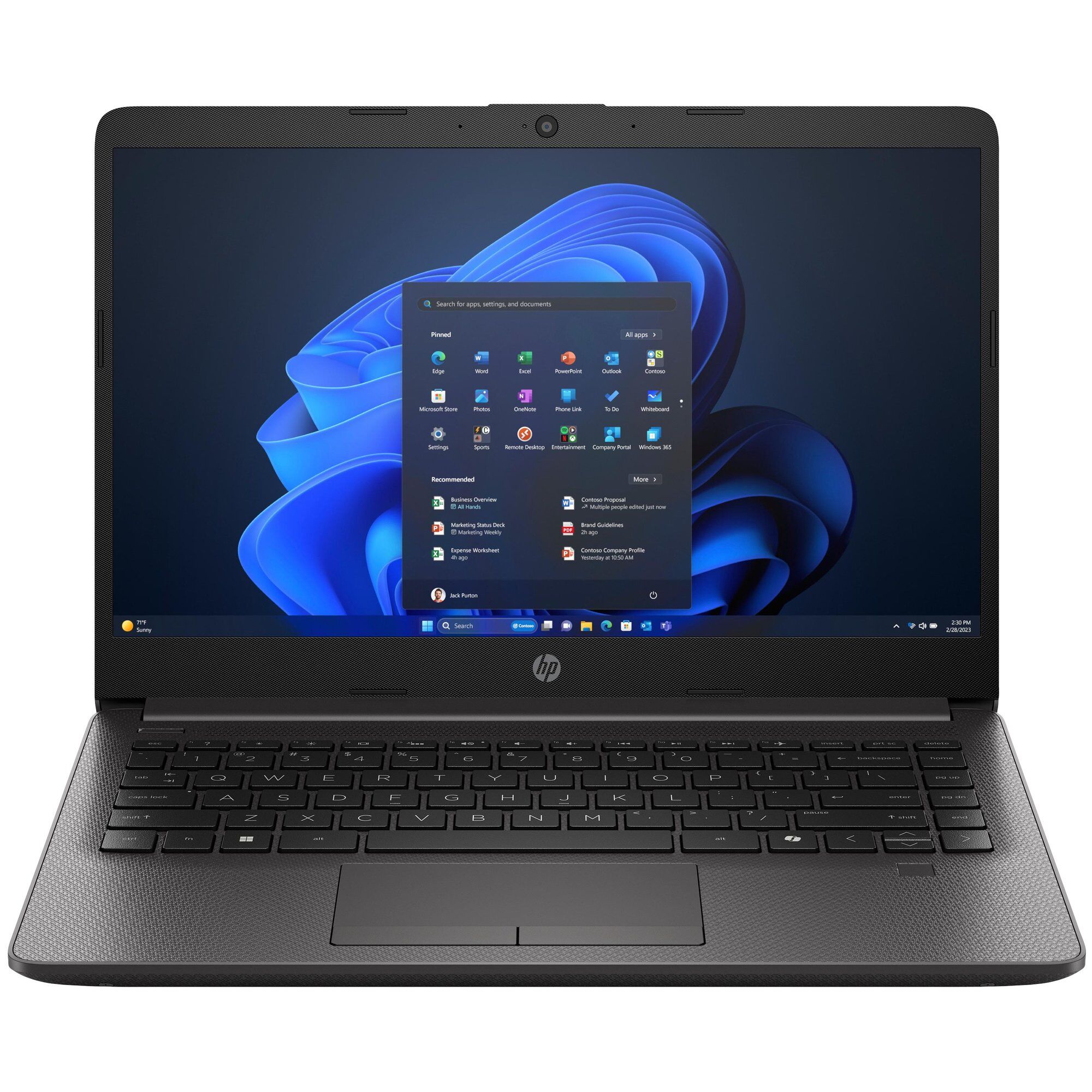 Portátil HP 240R G9 Core i3 - 14" Full HD, 8GB RAM, 256GB SSD, Gráficos Intel UHD