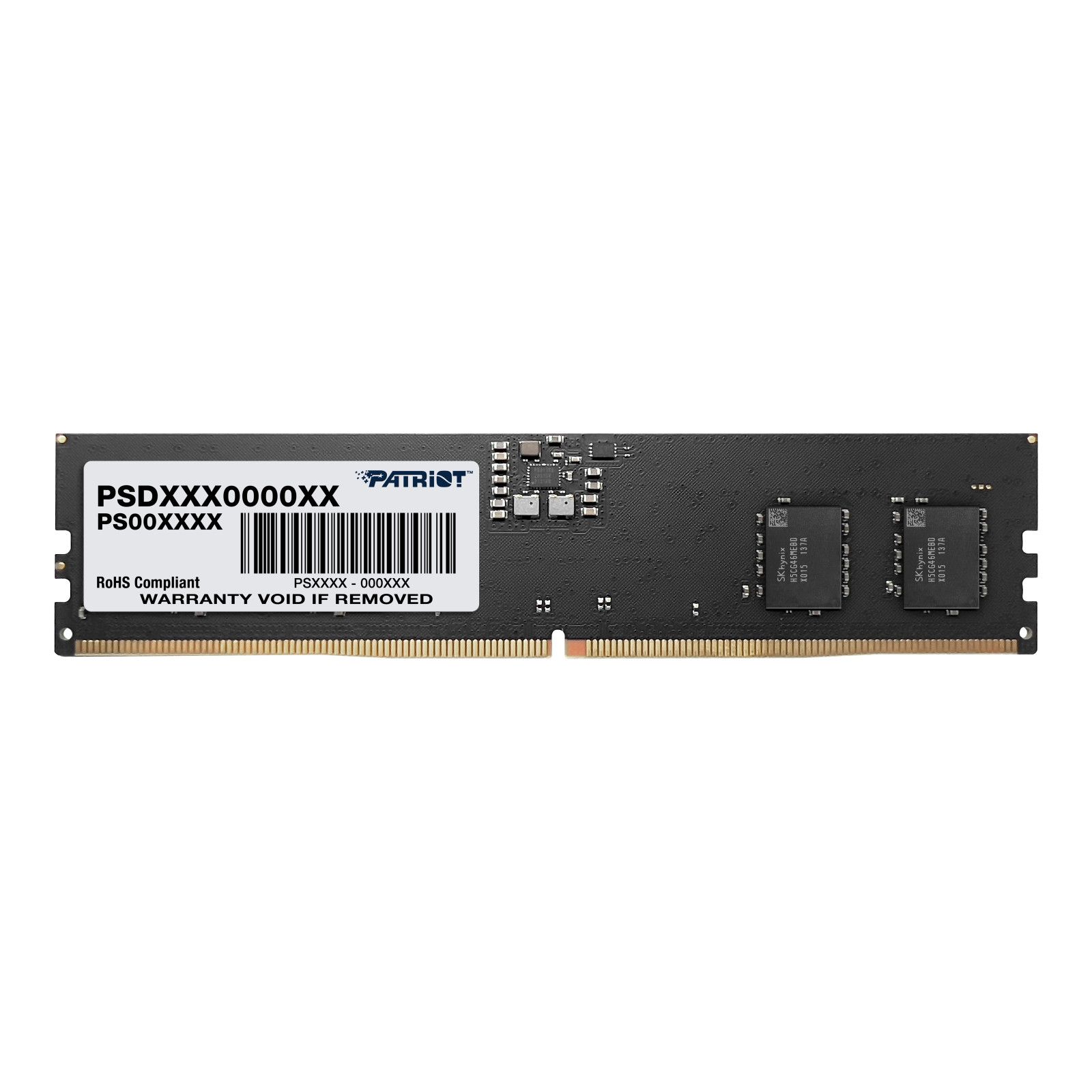 Module de mémoire Patriot Signature Line PSD516G520081 16 Go DDR5 5200 MHz (1 x 16 Go)