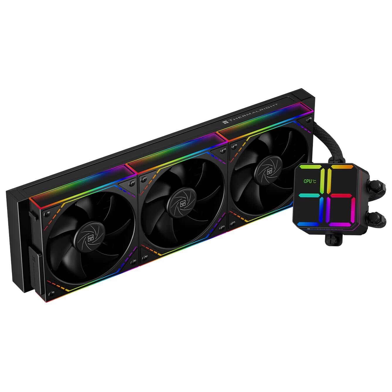 Thermalright Magic Qube 360 ARGB All-in-One Liquid CPU Cooler - Black