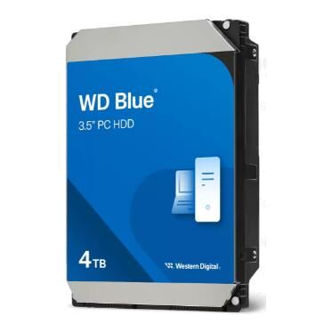 Western Digital WD Blue 3.5-Inch PC HDD - 4TB, 5400 RPM, 128MB Cache