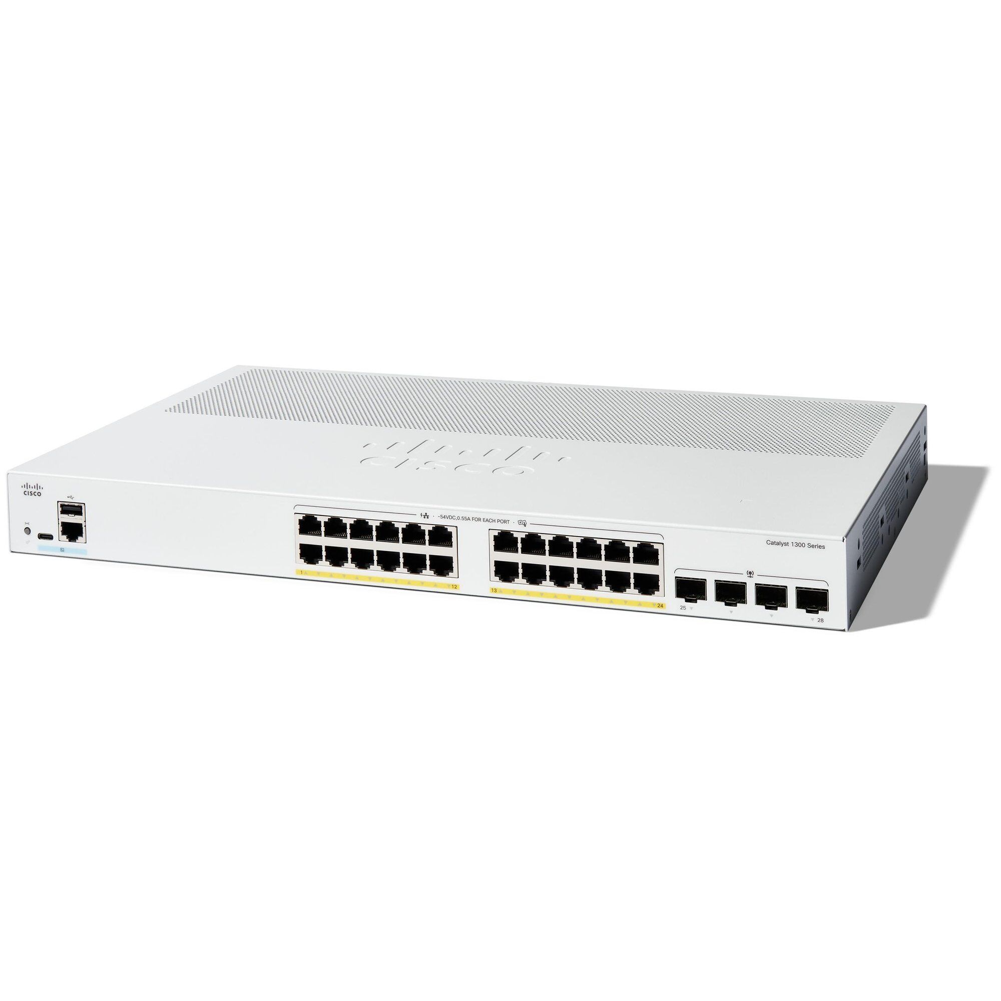Cisco Catalyst 1300 Managed L2/L3 Gigabit Ethernet Switch (PoE)
