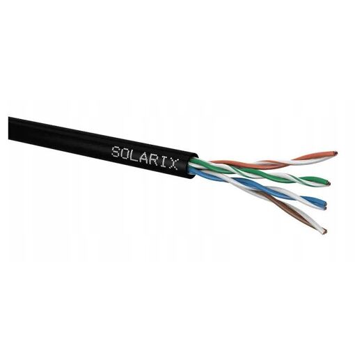 Câble d'installation Solarix CAT5E UTP PE FC