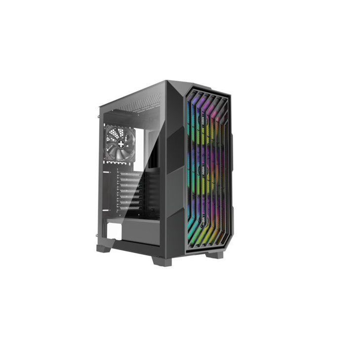 Xilence Breeze II XG181 Midi-Tower ATX PC Case, 3 ARGB Fans
