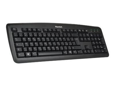 Hamlet XKKITA2 USB Keyboard - Black