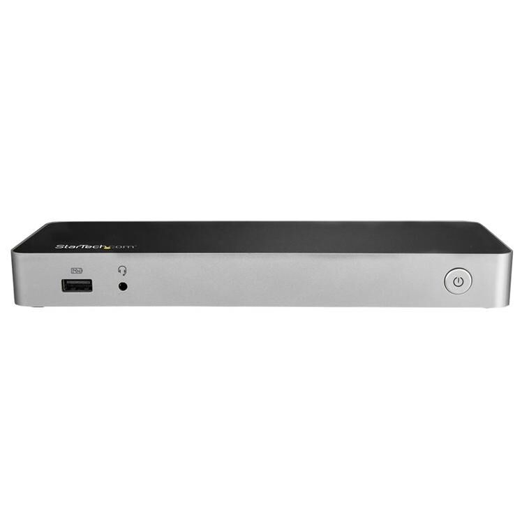 StarTech USB-C Docking Station - 2x 4K, 60W PD, SD Card Reader