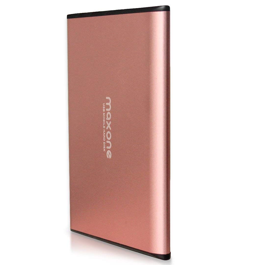 Maxone Portable External Hard Drive 500GB - 2.5'' USB 3.0 Ultra Slim All-Aluminum Storage HDD