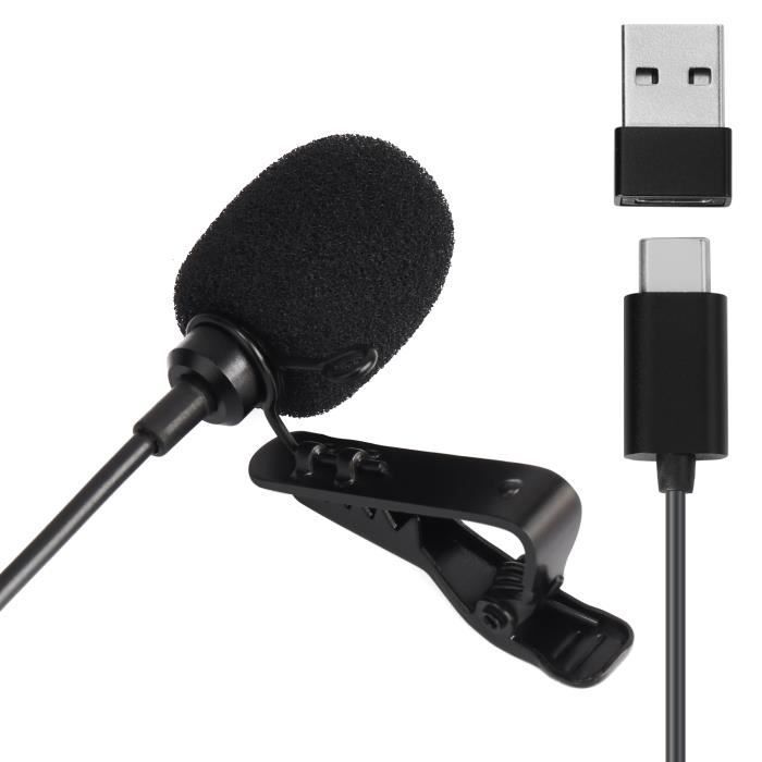 Daffodil Micro Lavalier USB-C - MCP150 Omnidirectional Dynamic Microphone