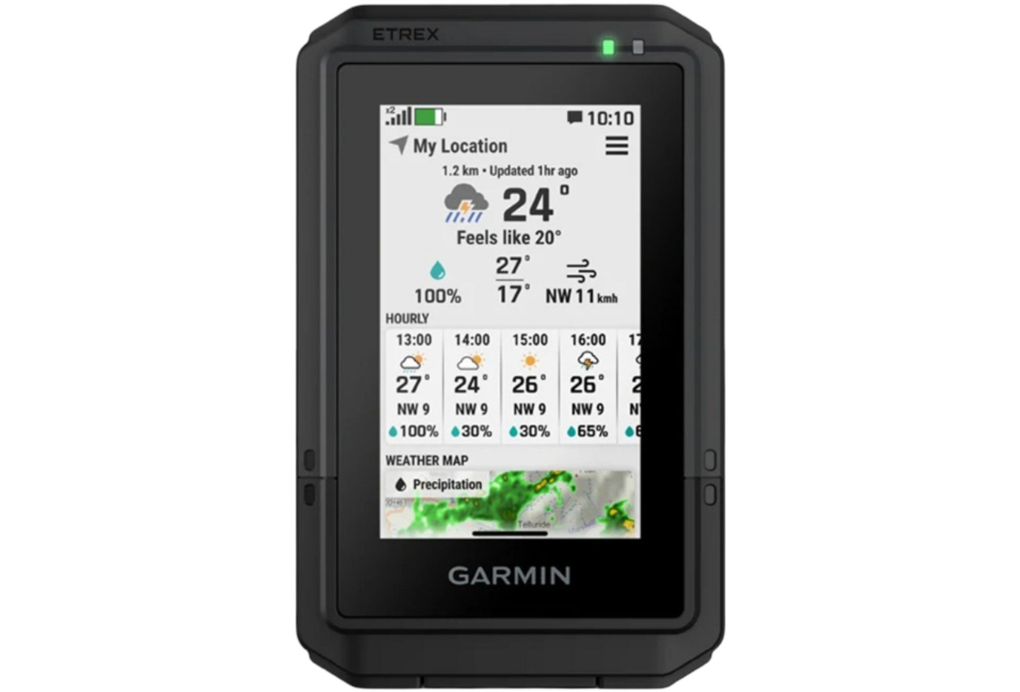 GPS de senderismo Garmin eTrex Touch