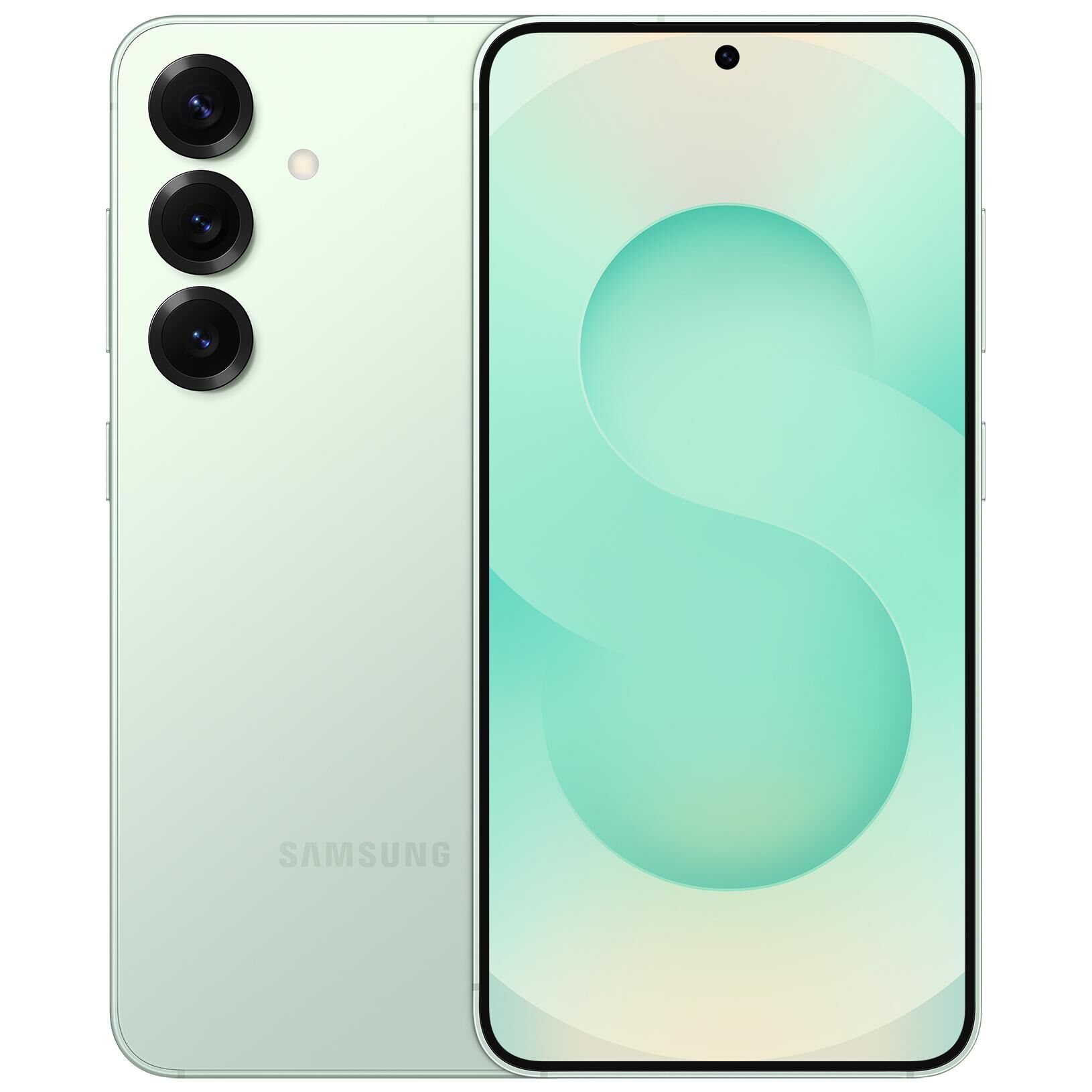 Vodafone Galaxy S25 - Pantalla de 6,2 pulgadas, Doble SIM, Android 15, 5G, USB Tipo C, 12GB de RAM, 128GB, Batería de 4000mAh, Verde Menta