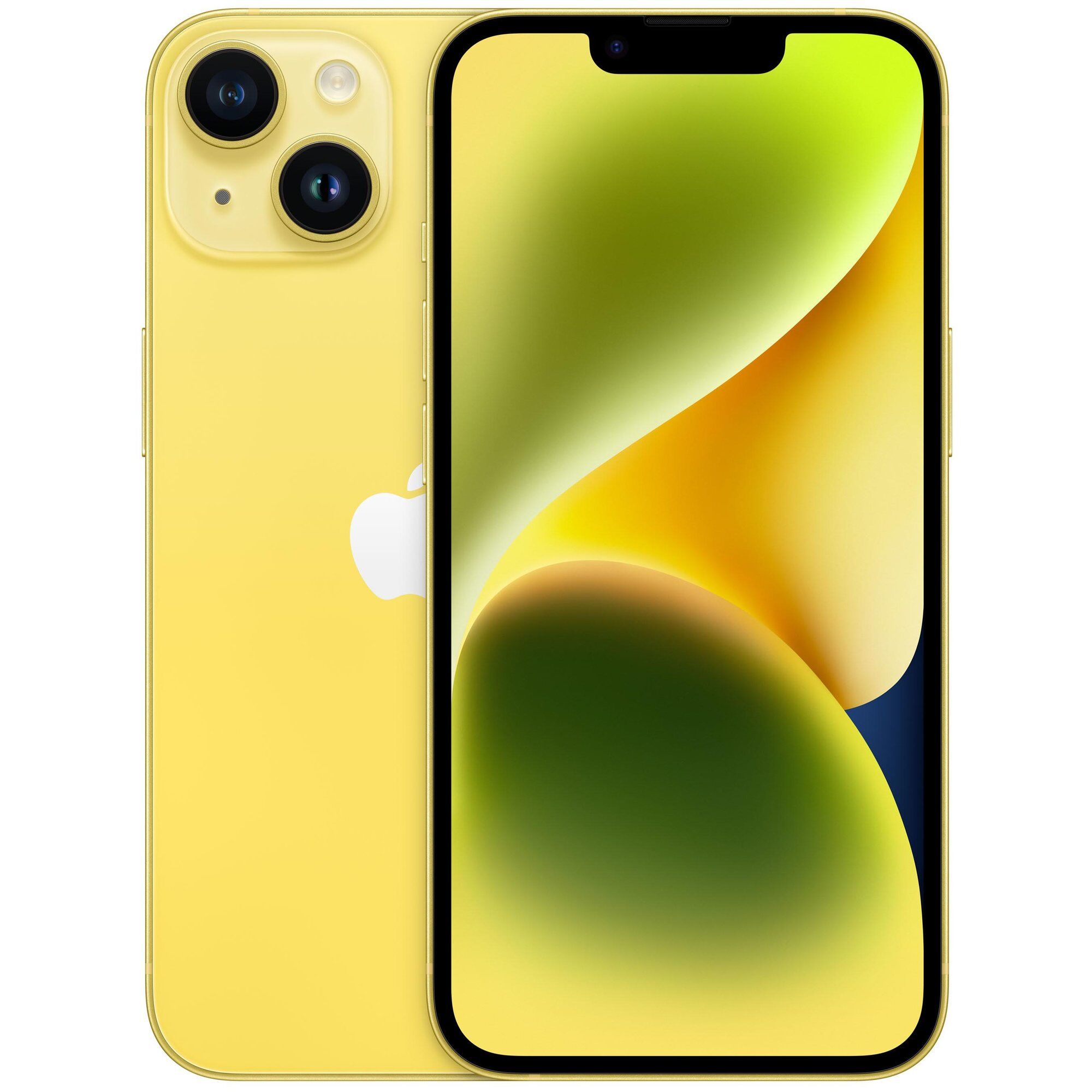iPhone 14 de Apple - 6,1 pulgadas, doble SIM, 5G, 128 GB, amarillo