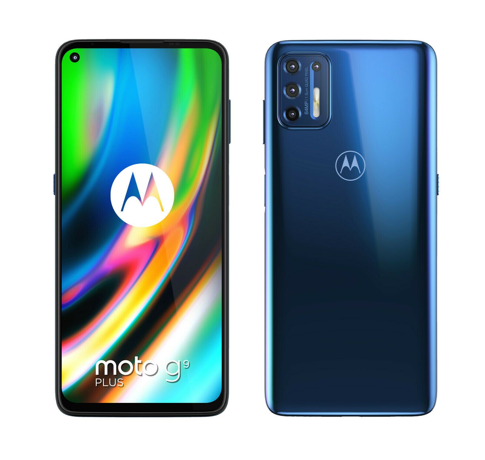 Motorola Moto G9 Plus 128GB, Dual SIM, Blue Dark