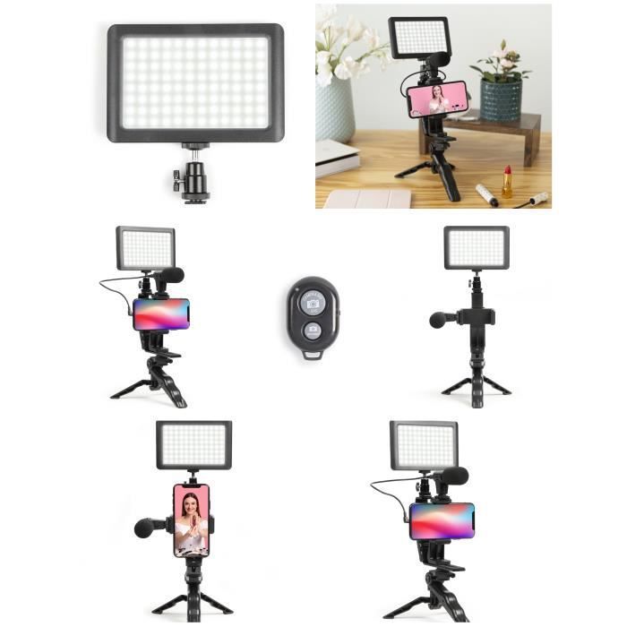 Delta Vlogging Video Ring Light Kit with Bluetooth Remote