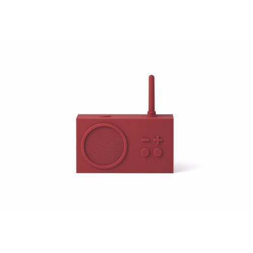 Lexon Tykho 3 BT/FM Speaker, Red