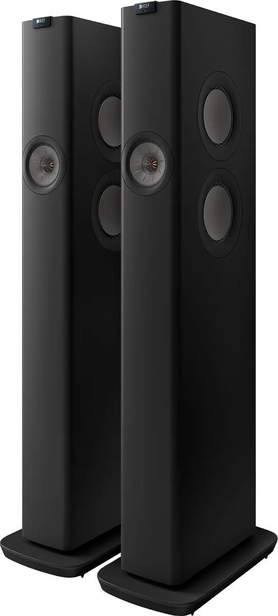 KEF LS60 Wireless Speaker - Black Carbon