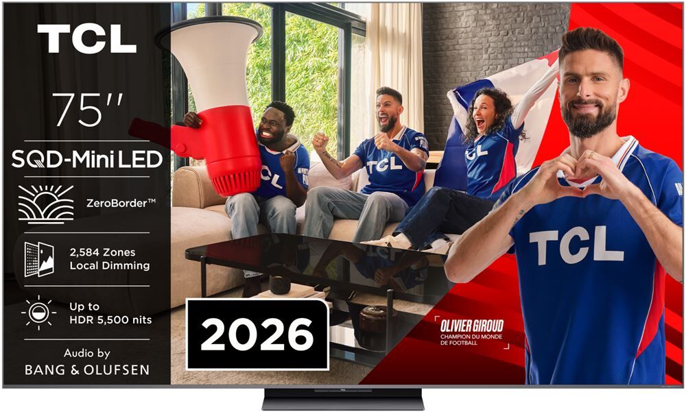 TCL SQD-Mini LED 75C89L 65-Inch 4K TV