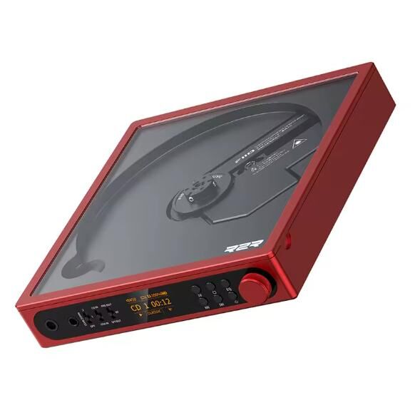 FiiO Personal CD Player DM15 R2R Red