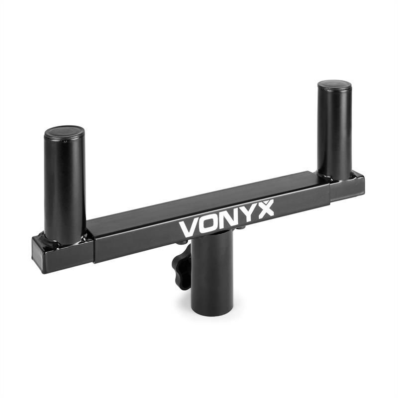 Vonyx WMS-03 Double Speaker Tripod Mount 2x35mm, Black