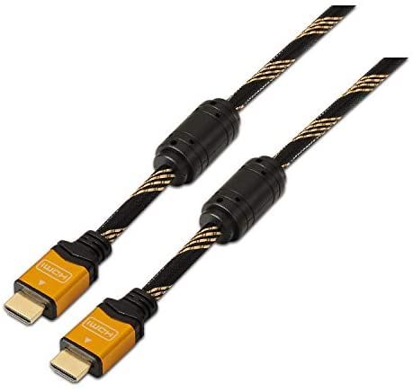 AISENS High-Speed HDMI Cable with Ethernet, 1.0m