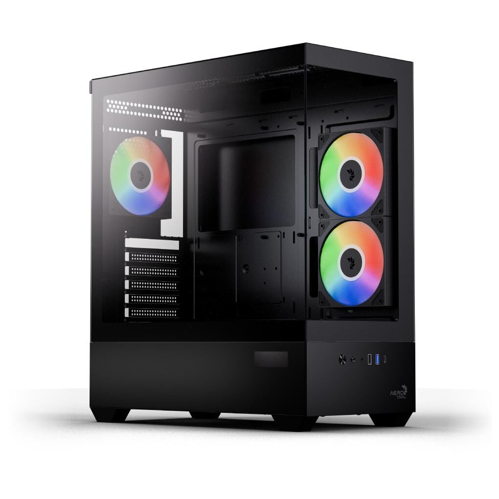AeroCool P500D Digi-G-BK-v1 Midi Tower Black