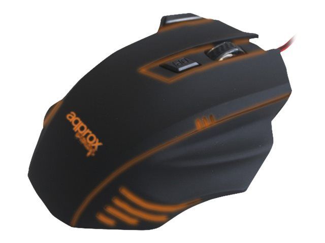 Approx Filaire Mouse 6 Buttons USB Black