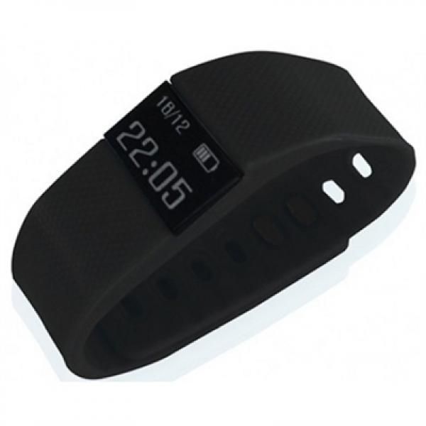Billow XSB60 0.49" OLED Smart Fitness Watch, Black