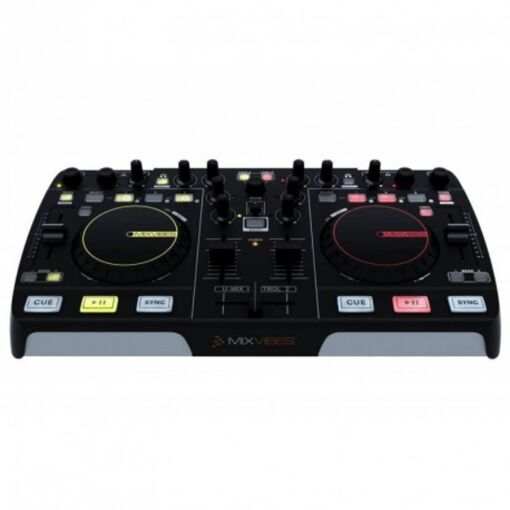 Contrôleur Mixvibes U-Mix 2 (Taille : S, Couleur : Noir, Capacité : 128 Go)