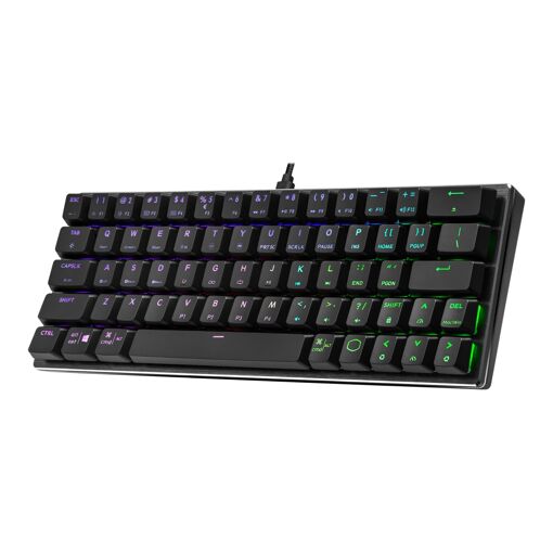 Clavier Cooler Master SK620 Rouge Faible Profondeur - Rétroéclairé USB Français