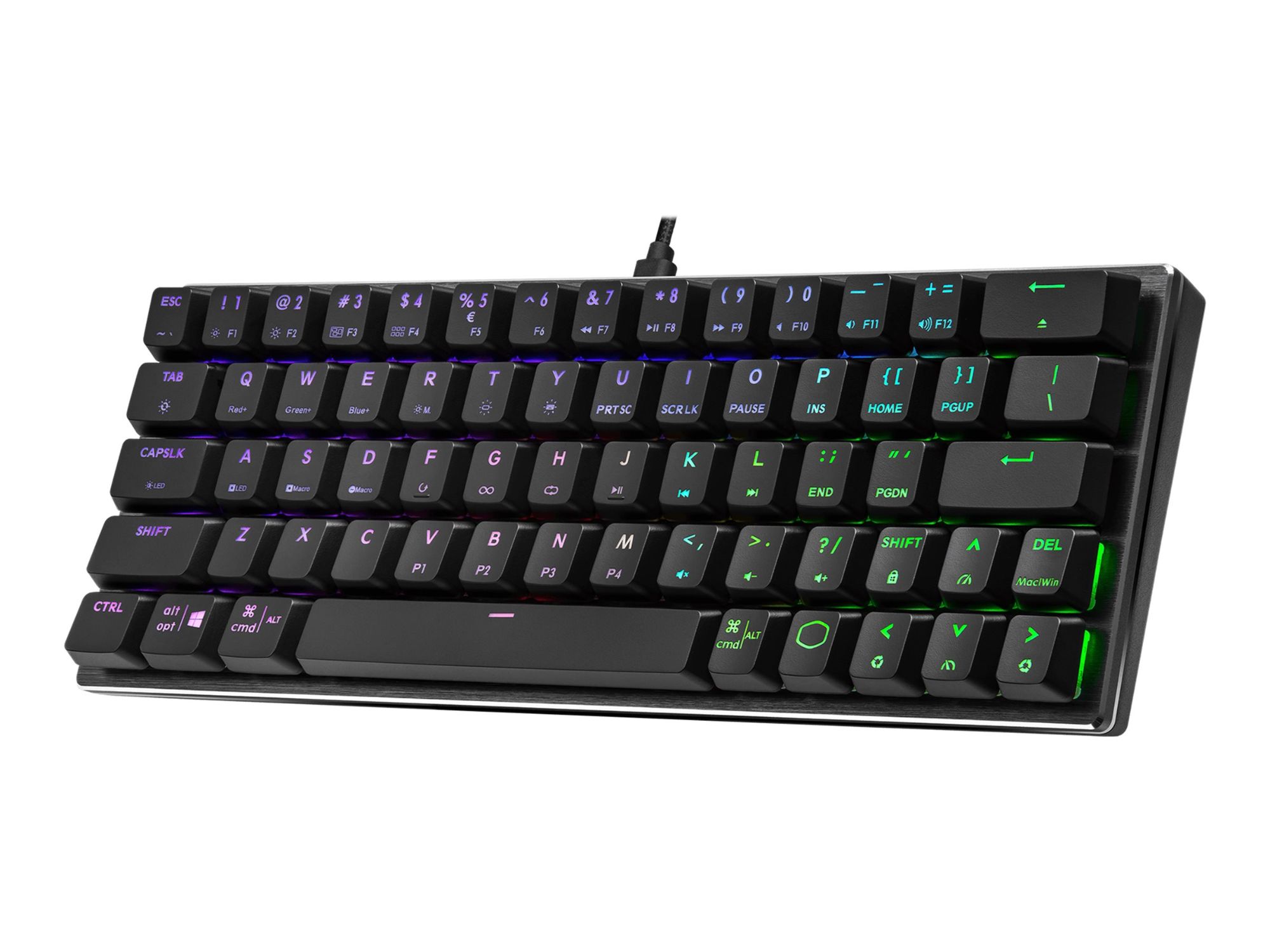 Cooler Master SK620 Low Profile Red Keyboard - French USB Backlit